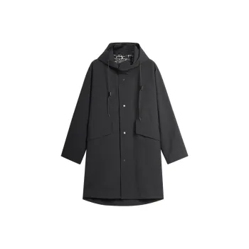 EHE Trench Coats Men Black
