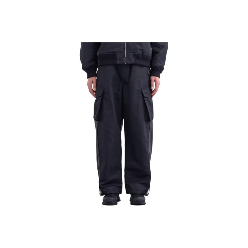 UNITED TOKYO SS25 Cargo Pants Men's Black-0