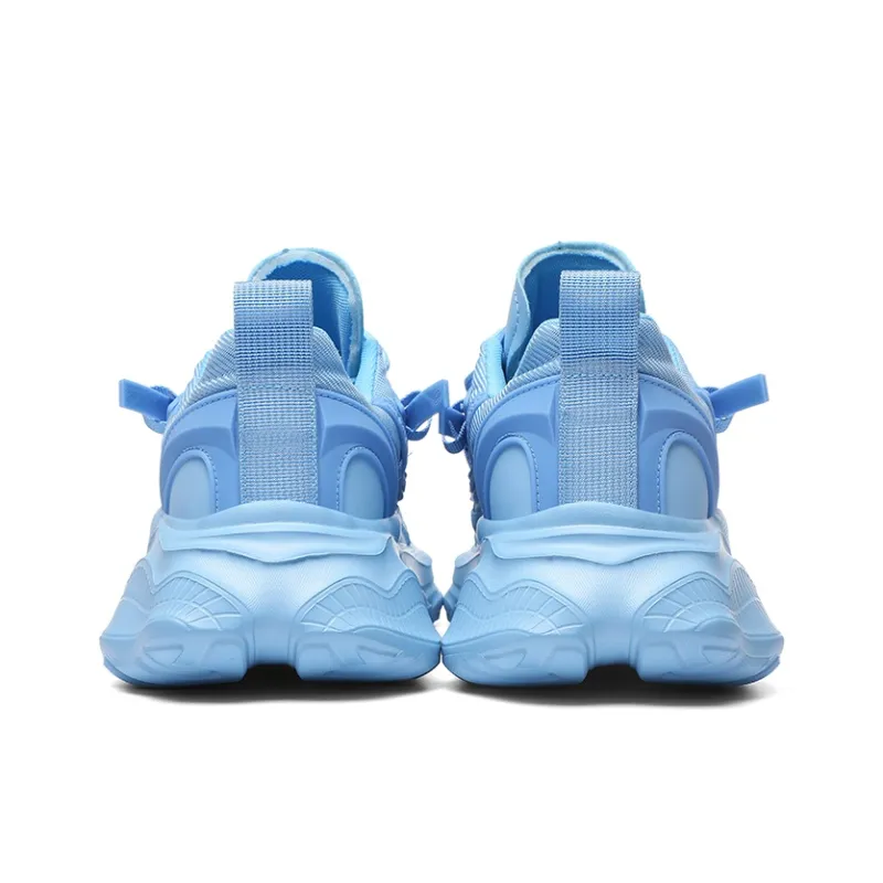AMICNIEGD Breathable And Wear resistant Low Top Chunky Sneakers Unisex-2