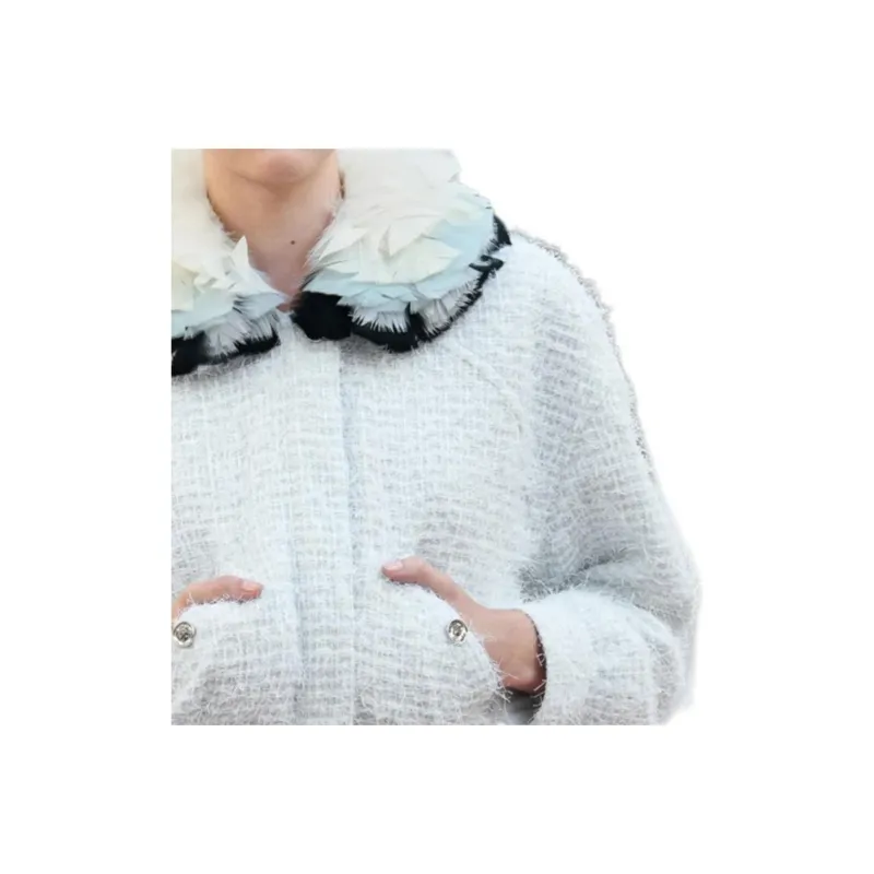 CHANEL 25S Spring Summer Collection Jackets & Coats Women's Light Blue-3
