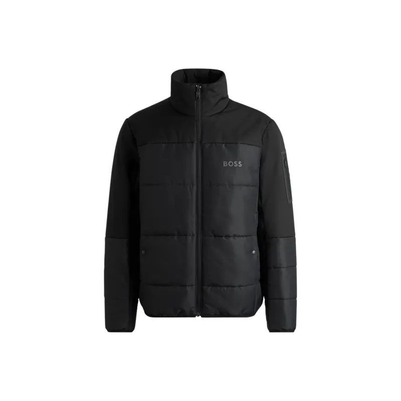 HUGO BOSS FW24 Jackets Coats Men's Black-0
