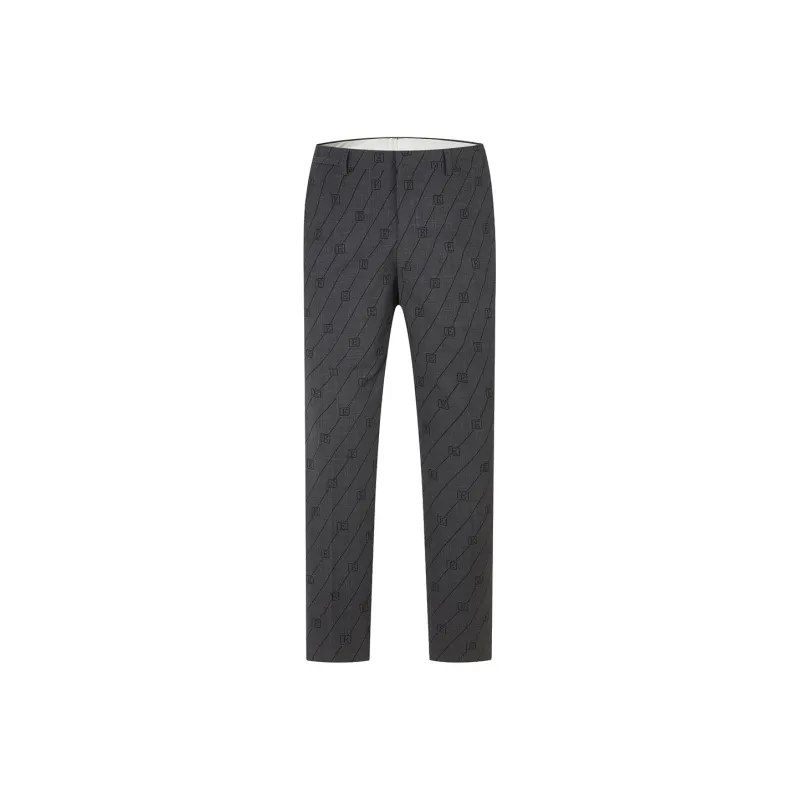 FERRE Suit Trouser Men's Black Gray-0
