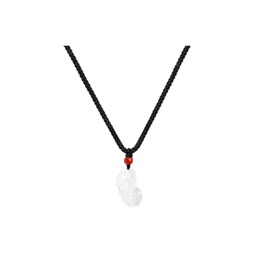 VOCK Chalcedony Jade Necklaces Unisex