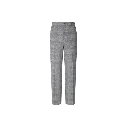 JOHNHOLLIS Suit Trousers Unisex Light Gray