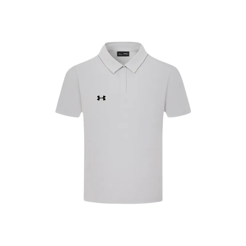 Under Armour Under Armour Polo Shirt Unisex Light Gray-0