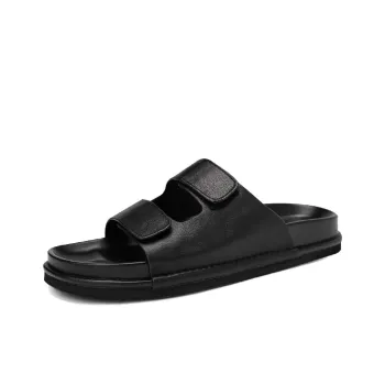Voguhomme EVA Slip Resistant Slide Slippers Men's Black