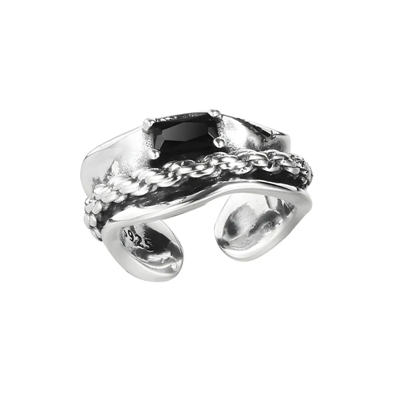 ENFANTIN 925 Sterling Silver With Zircon Clip On Earrings Unisex-0