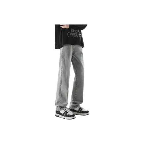 JUNGLE PANDA Jeans Unisex Dark Gray