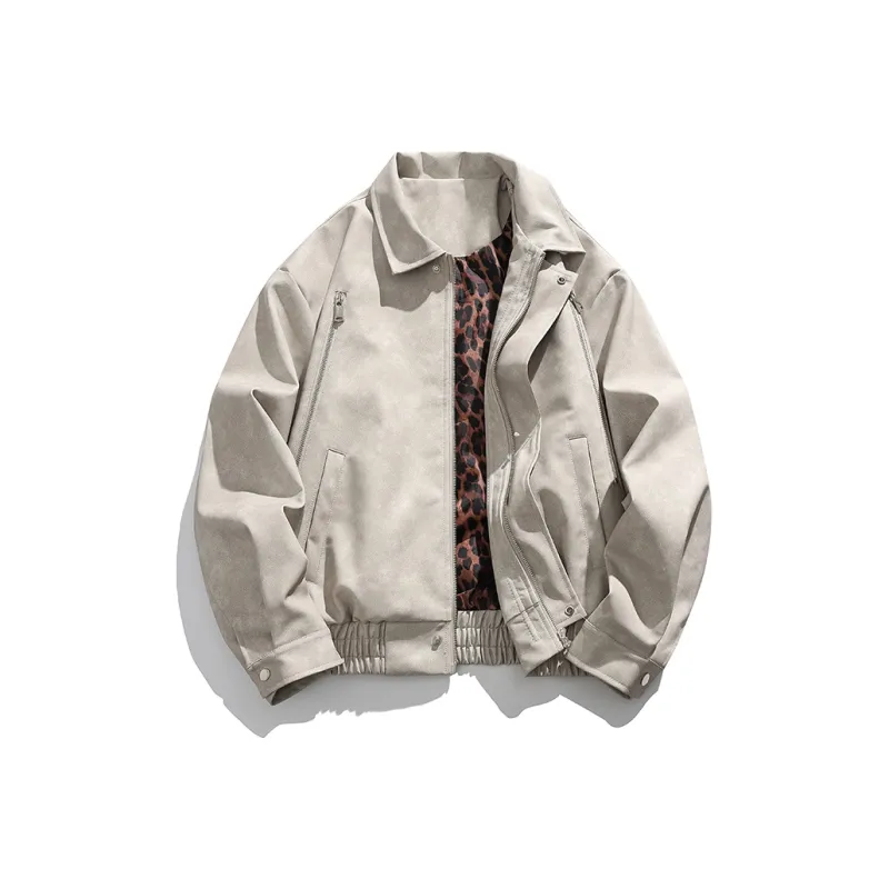 RED DRAGONFLY Leather Jacket Unisex-4