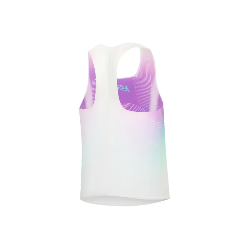 QIAODAN Feiying Tank Top Men's Flying Phantom Purple Print-1