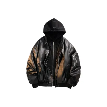 PAUL COSTELLOE Leather Jacket Unisex