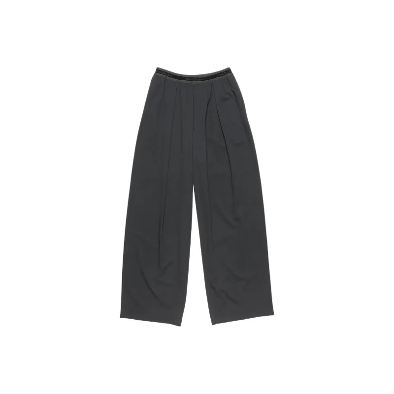 Acne Studios Logo tape Trousers-0