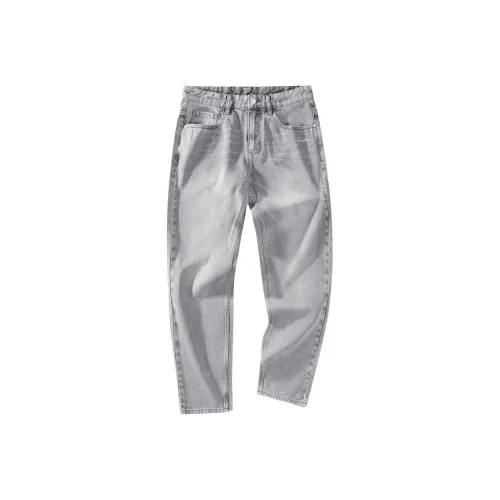 FAIRWHALE Jeans Men's Light Gray