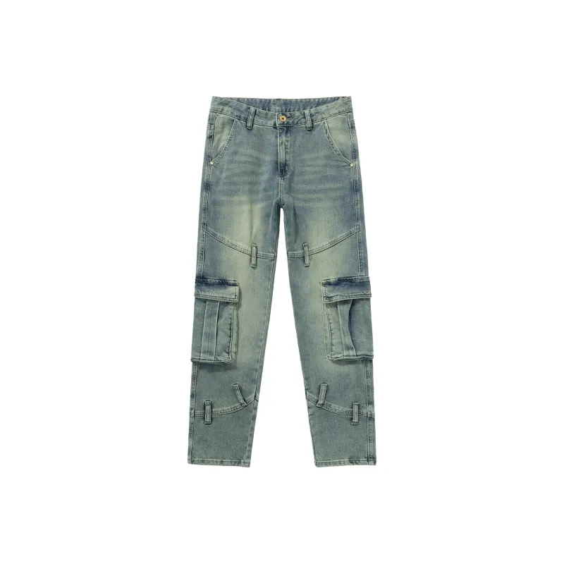 SANTASTIC Jeans Men's Vintage Blue-0