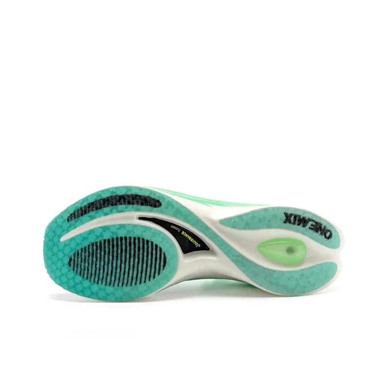 ONEMIX Light Nails Running Shoes Unisex Emerald Green-6