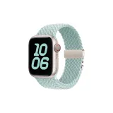 Parachute Snap Buckle Woven Strap, Light Mint