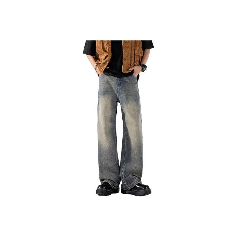 EPTISON Jeans Unisex Vintage Blue-0