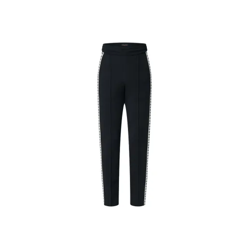 LOUIS VUITTON Preppy Knitted Wool Trousers