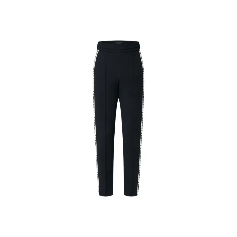 LOUIS VUITTON Preppy Knitted Wool Trousers-0