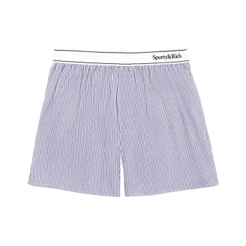 SPORTY & RICH Serif Logo Boxer Shorts