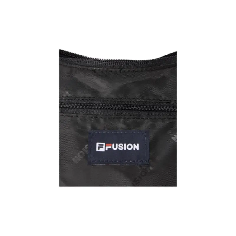 FILA FUSION Fabric Shoulder Bag XS Women's Black-4