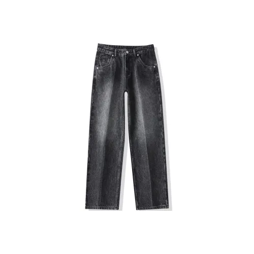 FAIRWHALE Jeans Unisex Black