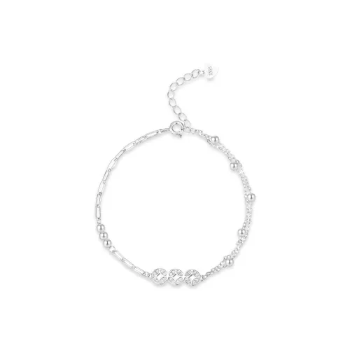 Love Link 925 Sterling Silver Bracelets Women's