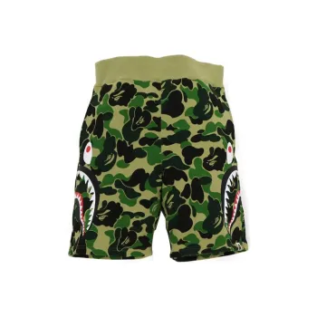 A BATHING APE Abc Camo Shark Sweat Shorts