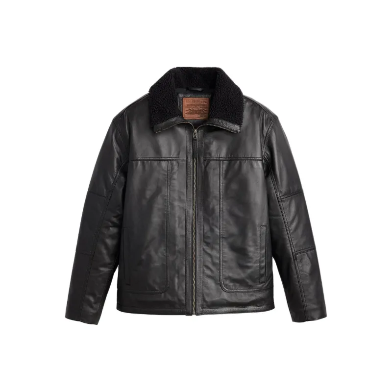 Levi’s Leather Jacket Men's Black-0
