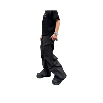 KVIV Suit Trousers Men Black 