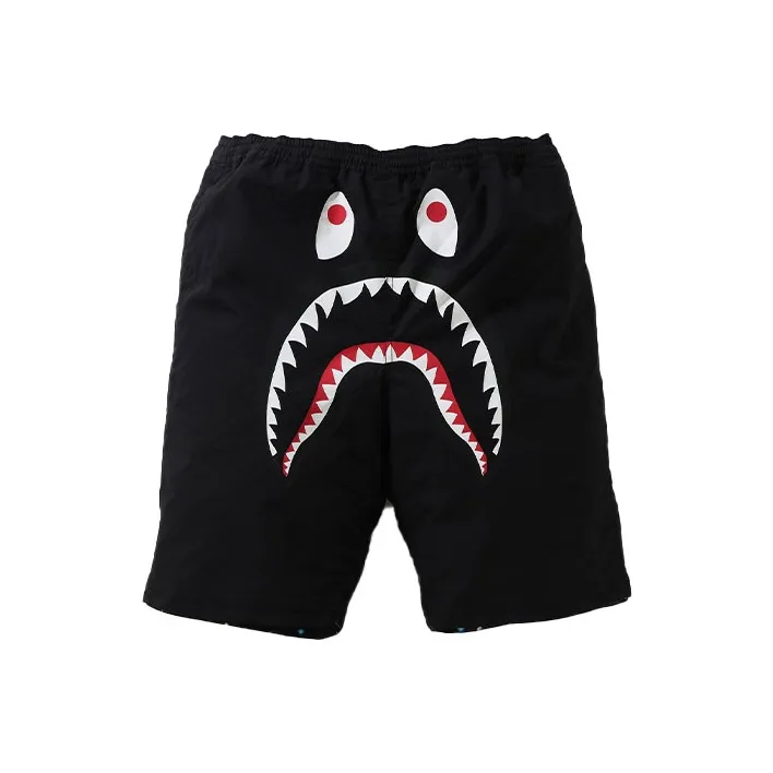 Bape Space Camo Shark Reversible Shorts-0