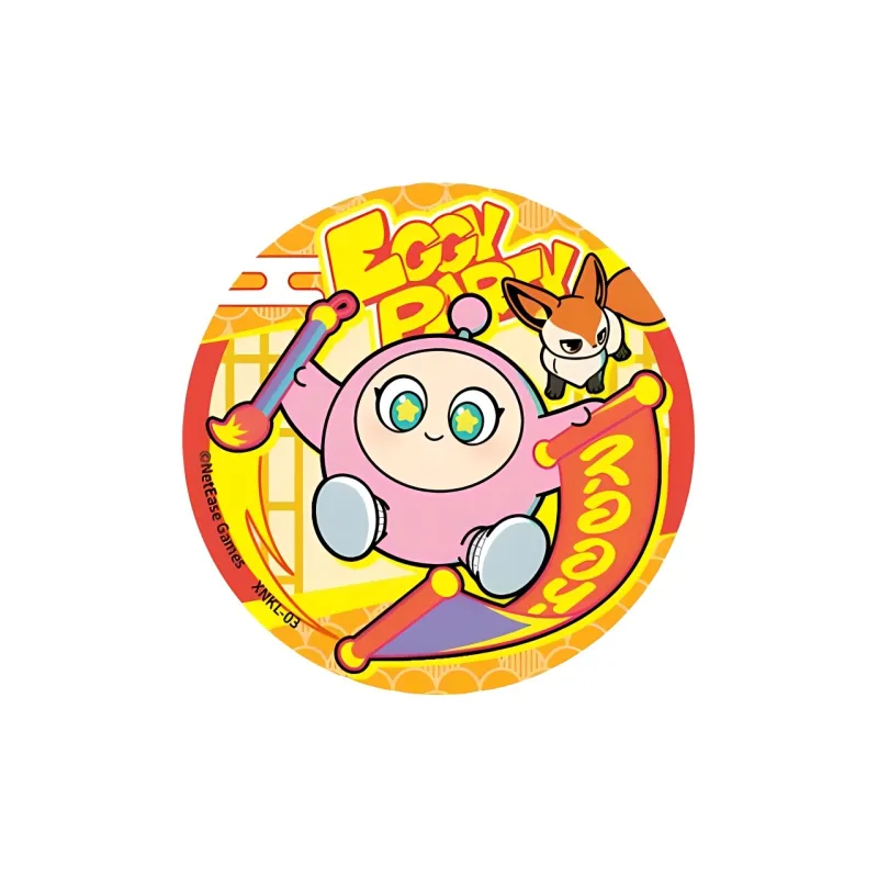 KAYOU Eggy Party Tinplate New Year Collection Badges-2