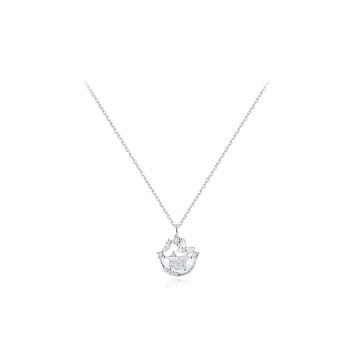 WANLIACC S999 Fine Silver Necklaces Women's