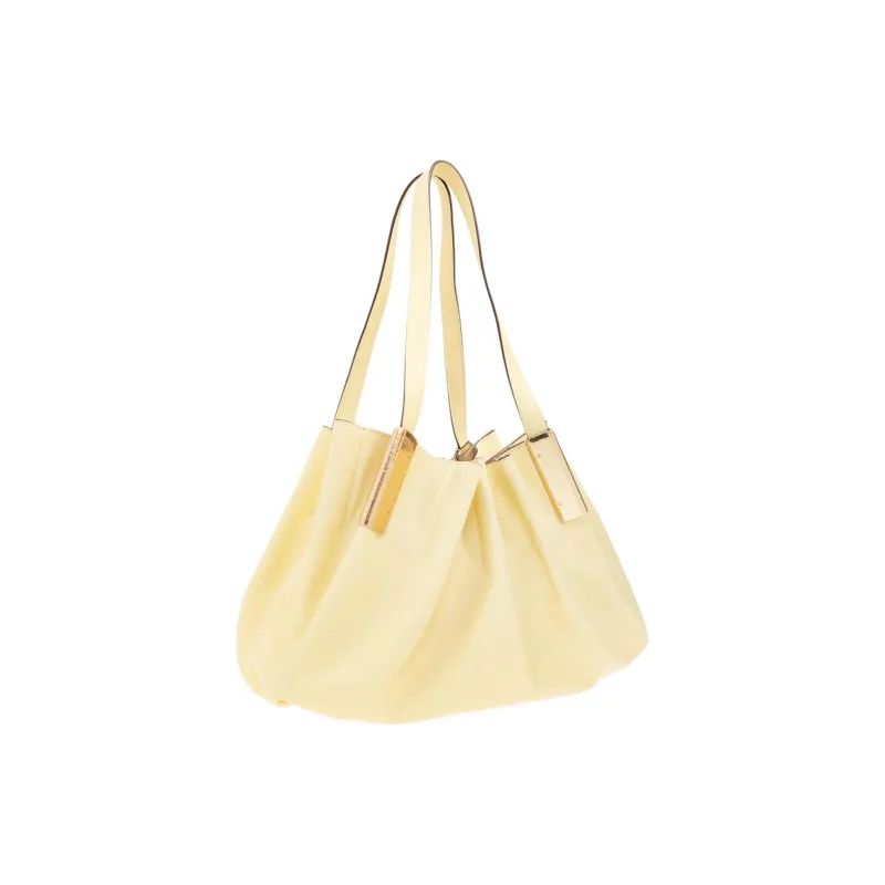 Ulla Johnson Leather Shoulder Bag Mini Women's Yellow-1