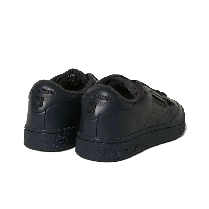 N.HOOLYWOOD COMPILE x Reebok CLUB C 85 Anti Slip Wear Resistant Low Top Skateboard Shoes Unisex Charcoal Black-2