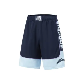 LiNing BadFive Casual Shorts Men's Dark Marine Blue/Sky Blue