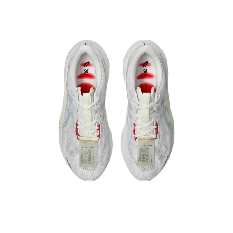 BANDIT x Asics NOVABLAST 5 Anti Slip Wear Resistant Low Top Casual Running Shoes Men's White-2