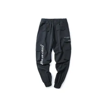GUUKA TECH Casual Pants Men's Black