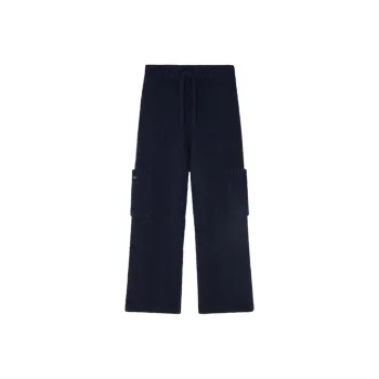 Alanui A Finest Drawstring Knitted Straight Leg Trousers