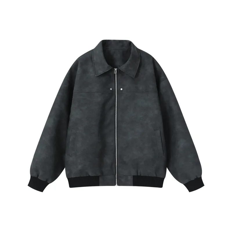 FORCEPULR Leather Jacket Puffer Jacket Unisex-30