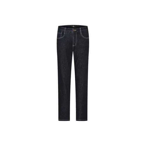 SEPTWOLVES Jeans Unisex Navy Blue