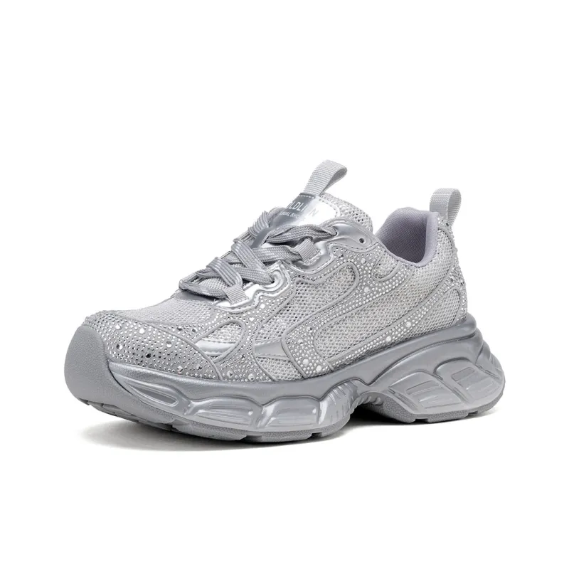 GOLDLION Cushioning Low Top Chunky Sneakers Women's-8
