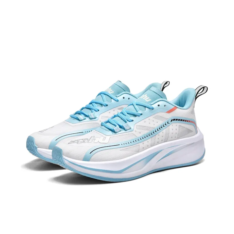 Ncmt Running Shoes Men Low Top Glacier Blue/Electric Orange-2