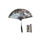 Black Dragon Shadow across The Land+Strap with Tassels[Includes Fan Cover+Fan Box]
