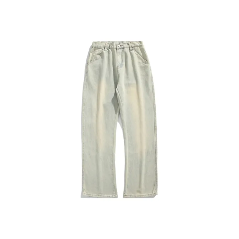 DS'DIARY Jeans Unisex Yellow Mud-0