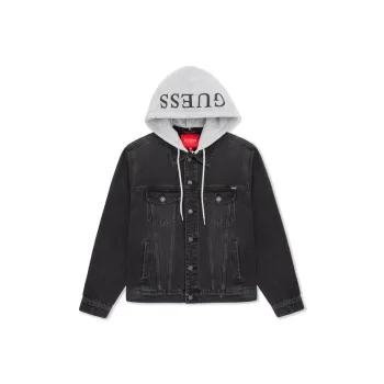 GUESS Jackets Coats Men's Black