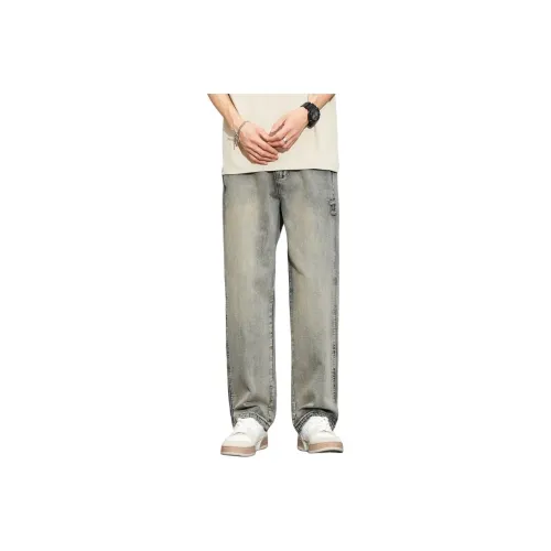 【dme】 Jeans Unisex Vintage Blue