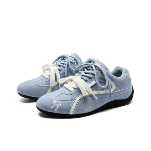 ORD Wear resistant Lightweight Breathable And Non slip. Low Top Chunky Sneakers 6cm Unisex White