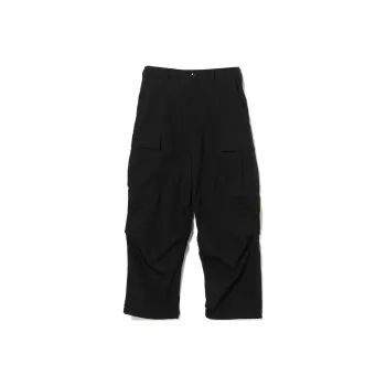 Beams Cargo Pants Men Black