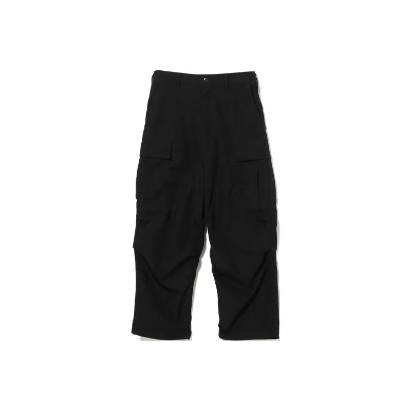 Beams Cargo Pants Men Black-0